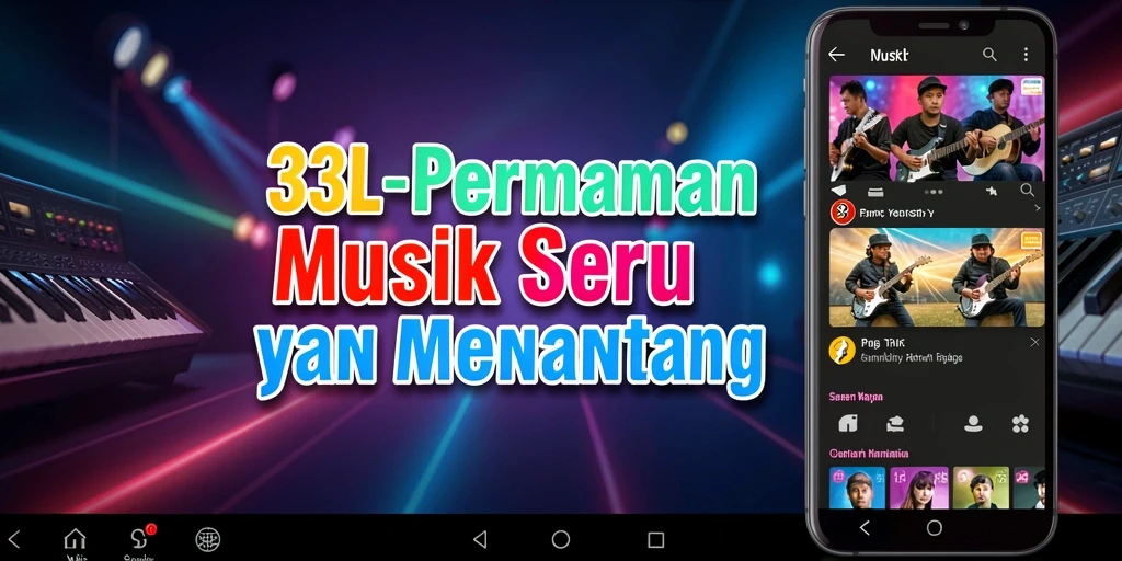 Tampilan gameplay 33L yang menakjubkan dan penuh warna.