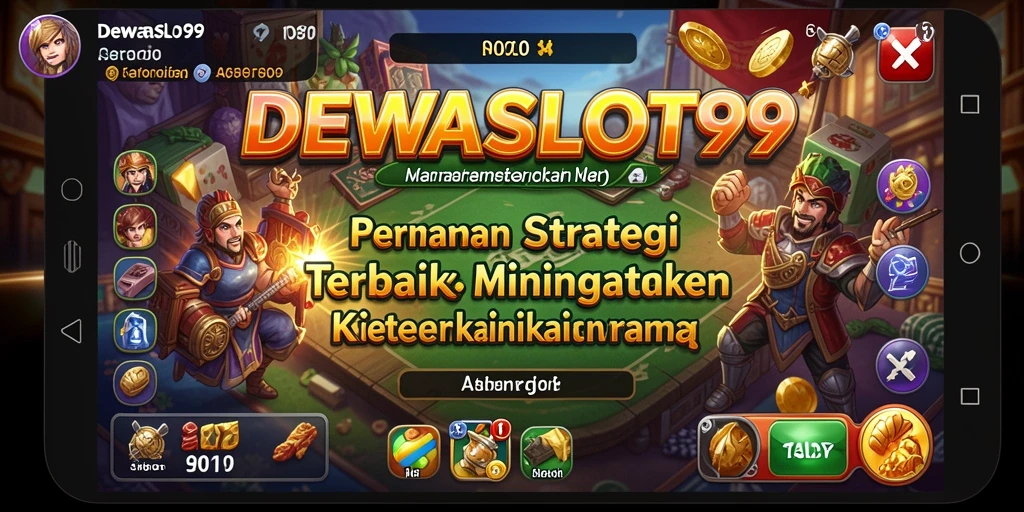 Tampilan gameplay DEWASLOT99 yang mendebarkan dan strategis.