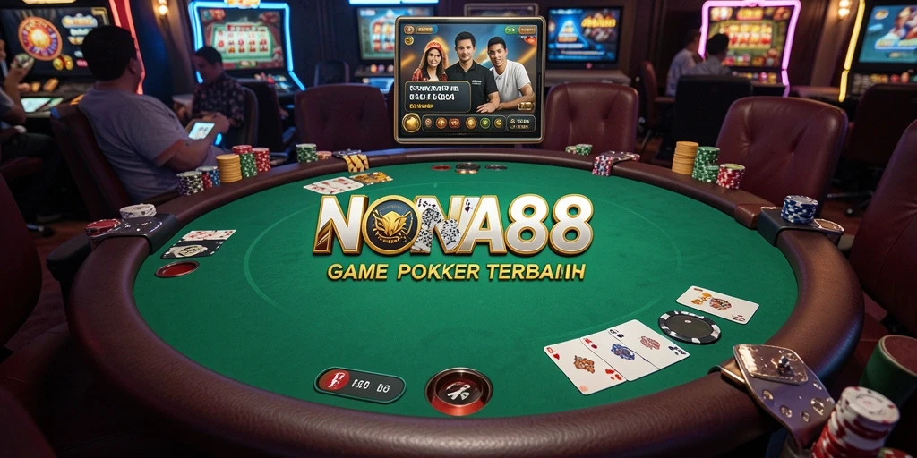 Screenshot gameplay NONA88 yang menampilkan aksi seru Poker.