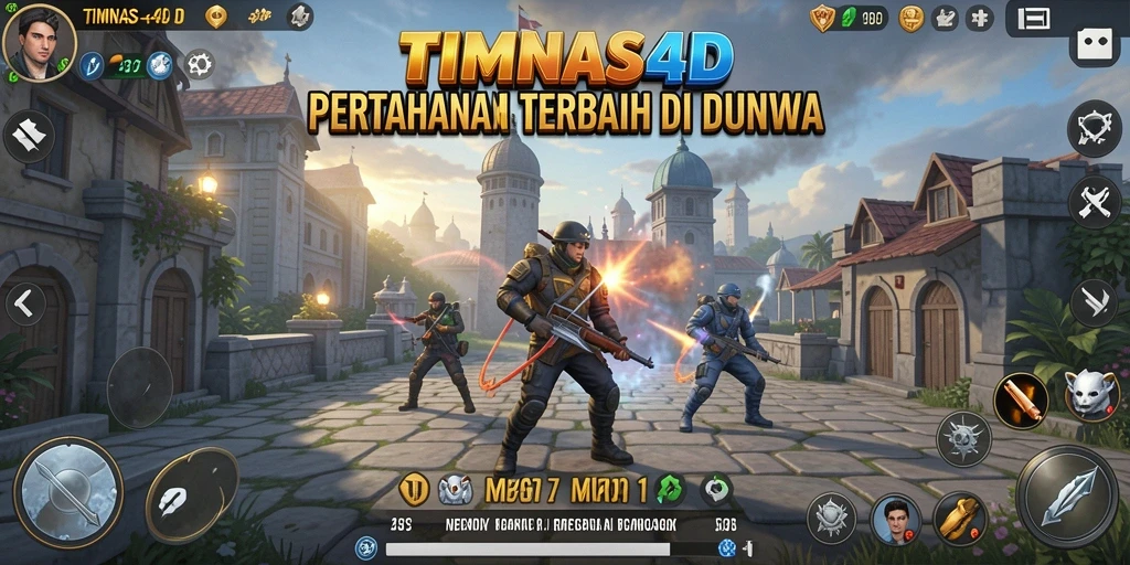Tampilan gameplay menara pertahanan yang menarik dan menegangkan.