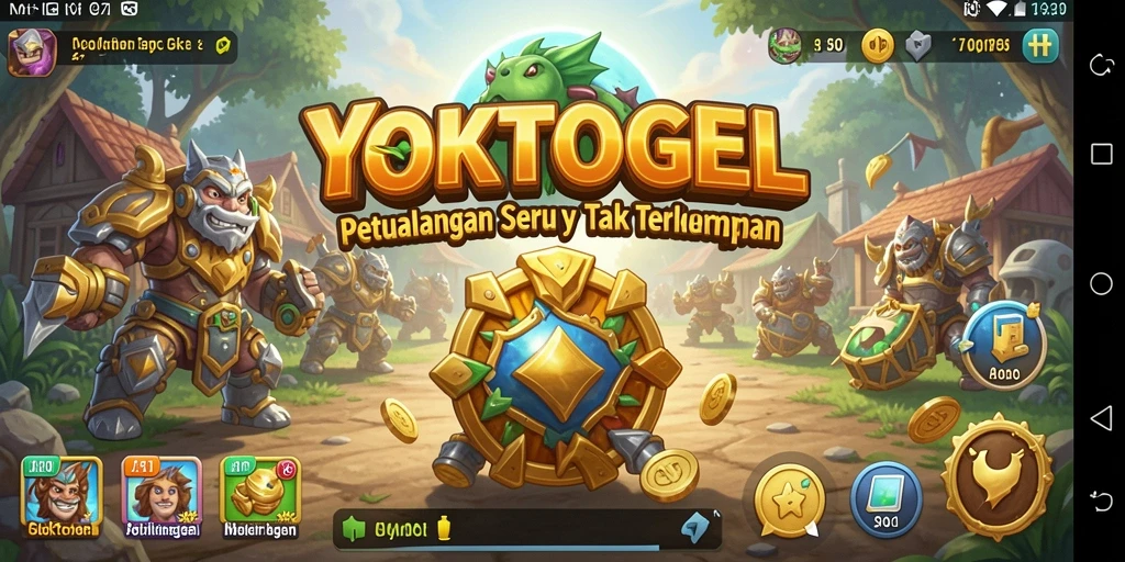 Tangkapan layar YOKTOGEL menampilkan gameplay seru di dunia petualangan yang luas.