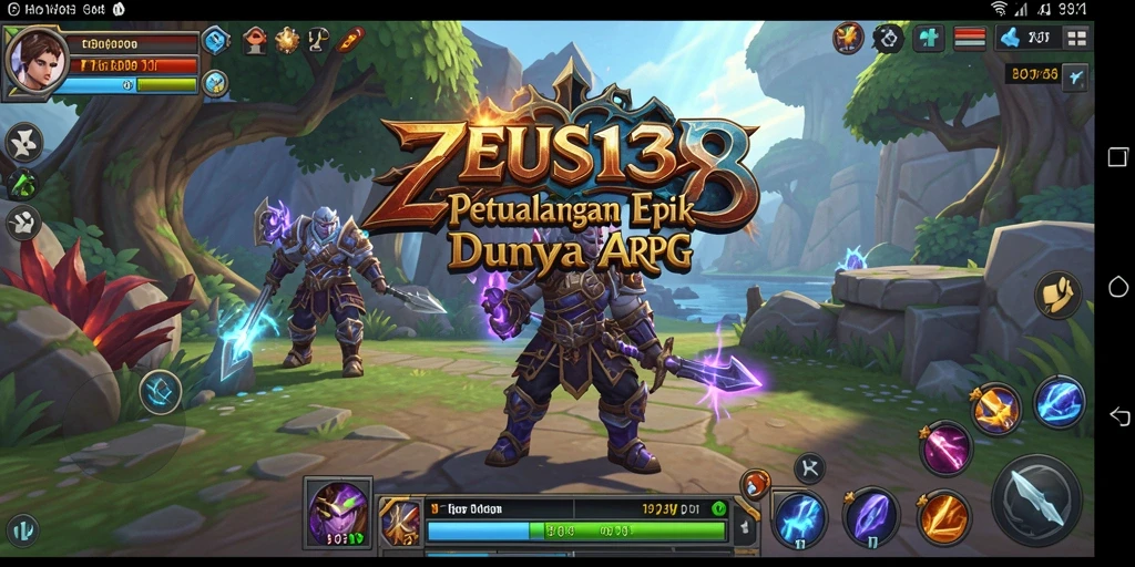 Tampilan gameplay ZEUS138 yang menegangkan dan penuh aksi ARPG.